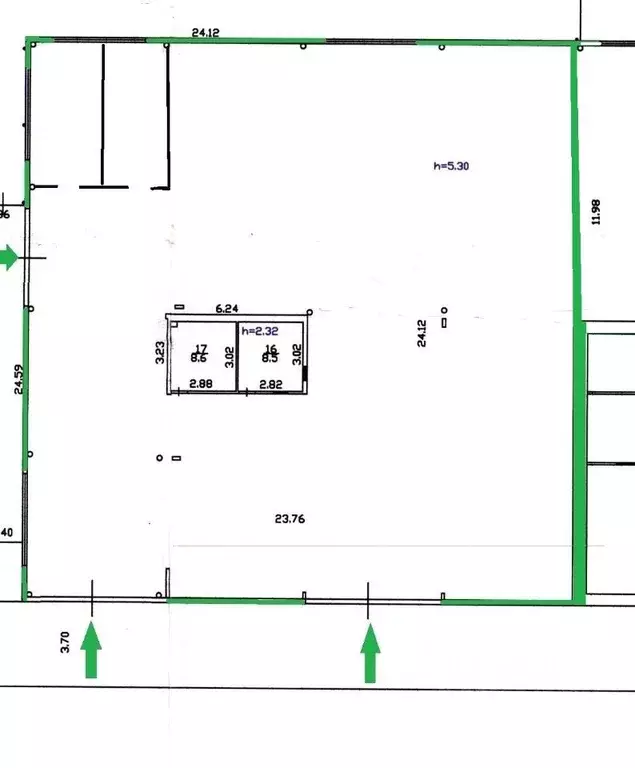 Склад в Тюменская область, Тюмень ул. Энергетиков, 55с6 (576 м) - Фото 2