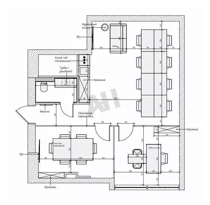 Офис в Москва 2-я Брестская ул., 6 (59 м) - Фото 2