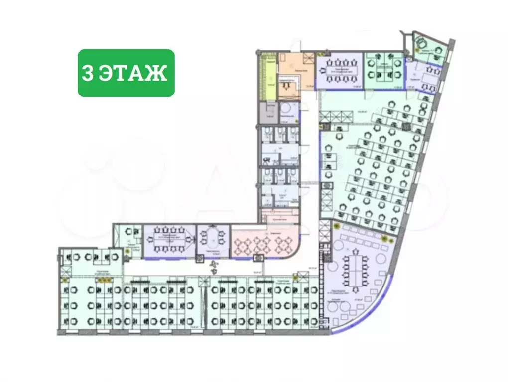 Аренда Офиса в БЦ  Садовая Галерея  - 546,7 м - Фото 1