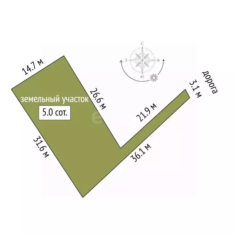 Участок в Крым, Алушта муниципальный округ, пос. Лаванда пер. Уютный ... - Фото 2