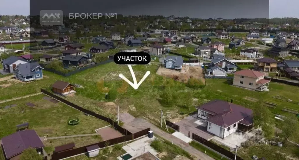 Участок в Ленинградская область, Всеволожский район, Лесколовское ... - Фото 1