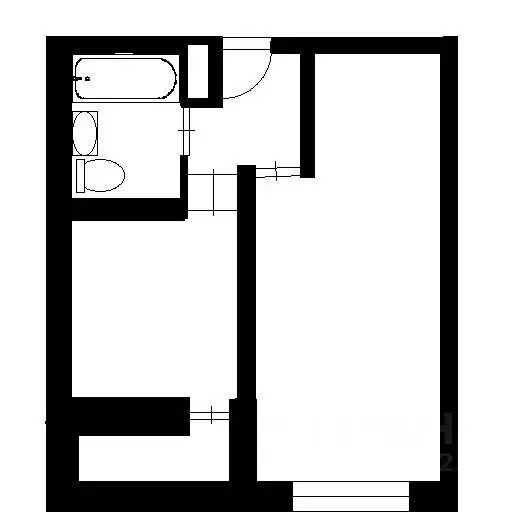 1-к кв. Омская область, Омск ул. 12 Декабря, 1 (44.0 м) - Фото 1