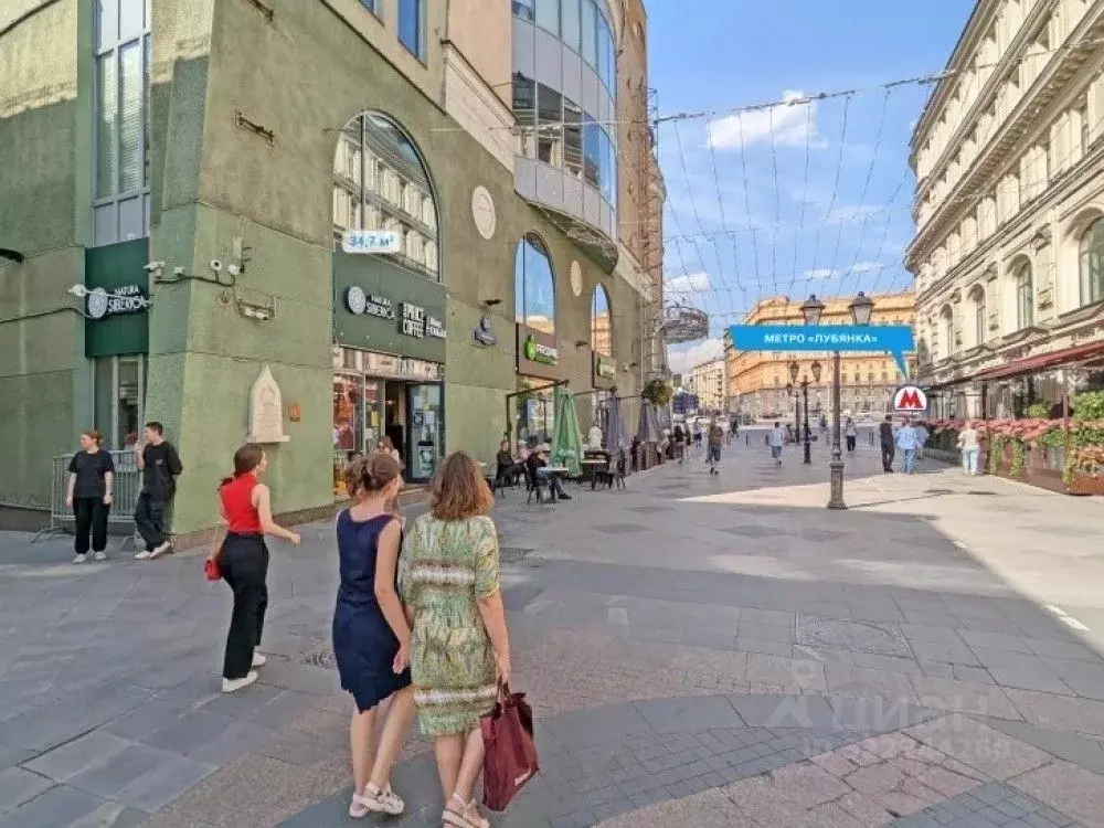 Торговая площадь в Москва Никольская ул., 25 (35 м) - Фото 1