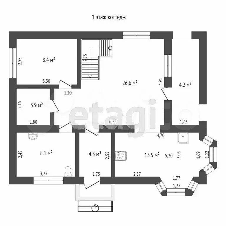 Дом 619,8 м на участке 1,22 га - Фото 1