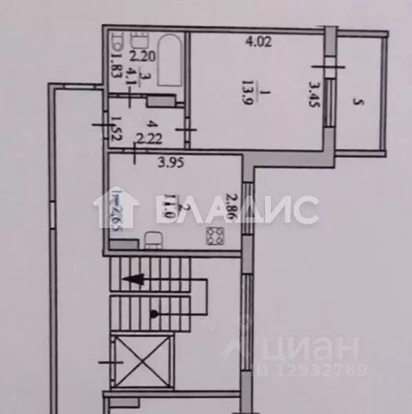 1-к кв. Пензенская область, Пенза проезд 3-й Можайского, 12 (32.1 м) - Фото 2
