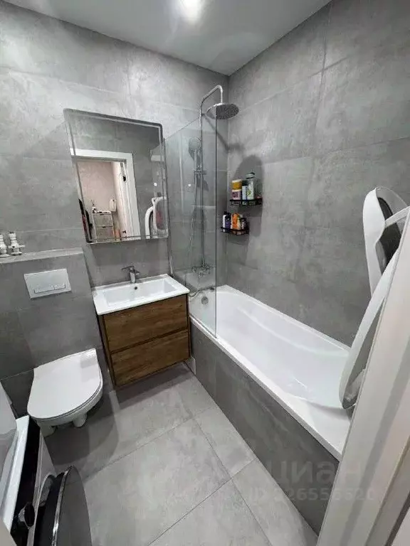 1-к кв. Татарстан, с. Высокая Гора ул. Хасана Шайдуллина (34.67 м) - Фото 1