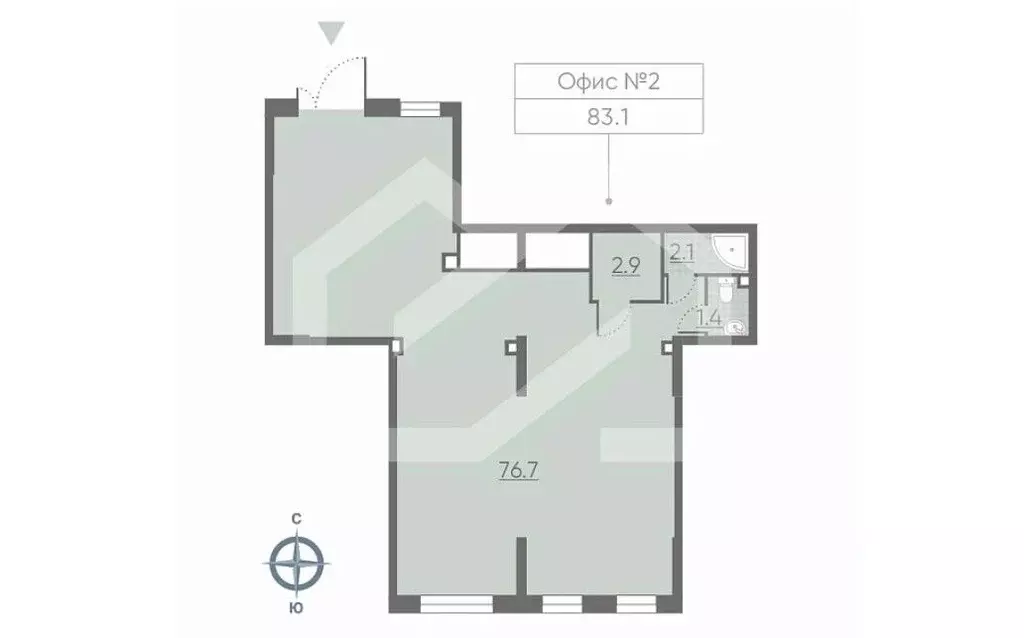 Помещение свободного назначения в Москва Производственная ул., 19к1 ... - Фото 2