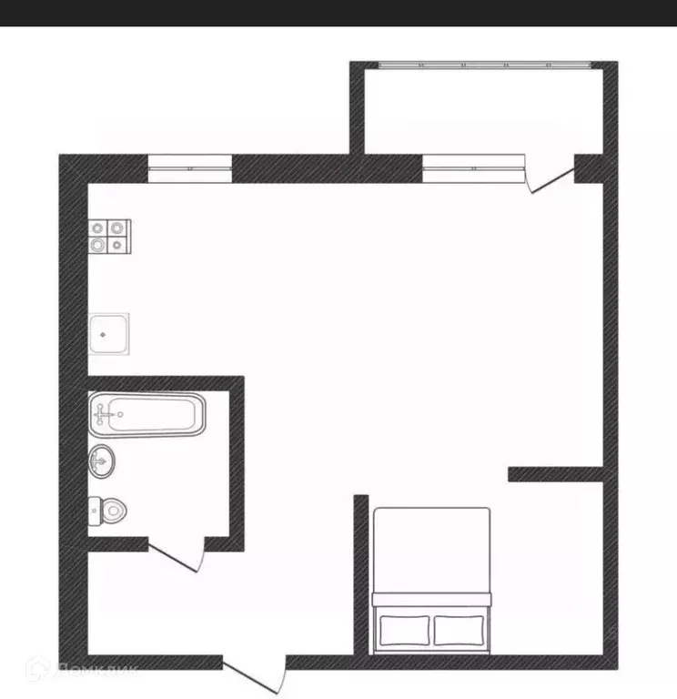 Продаётся 1-к квартира, 32 м - Фото 1