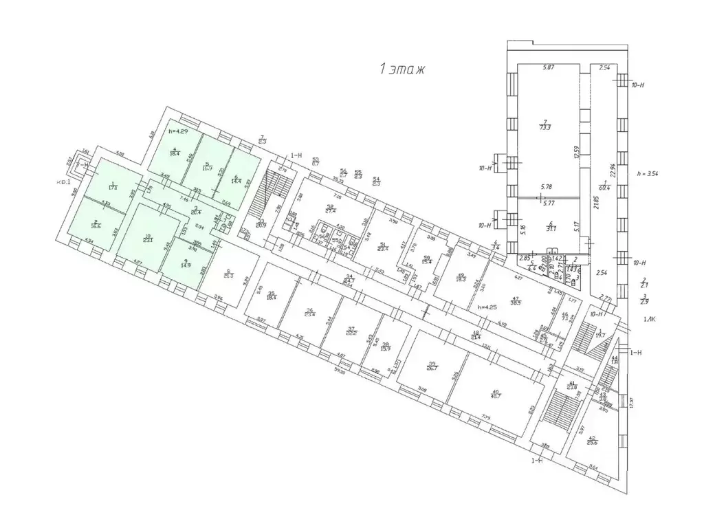 Офис в Санкт-Петербург Большой Сампсониевский просп., 66А (165 м) - Фото 2