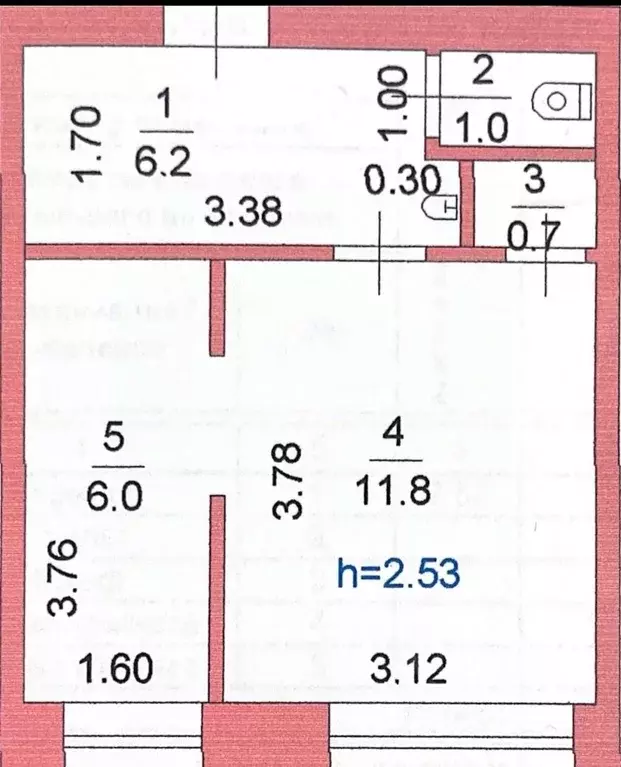2-к кв. Марий Эл, Йошкар-Ола ул. Прохорова, 20 (25.7 м) - Фото 1