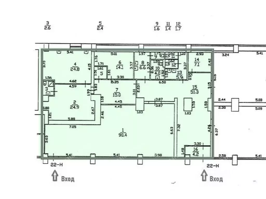 Офис в Санкт-Петербург Свердловская наб., 60 (258 м) - Фото 2