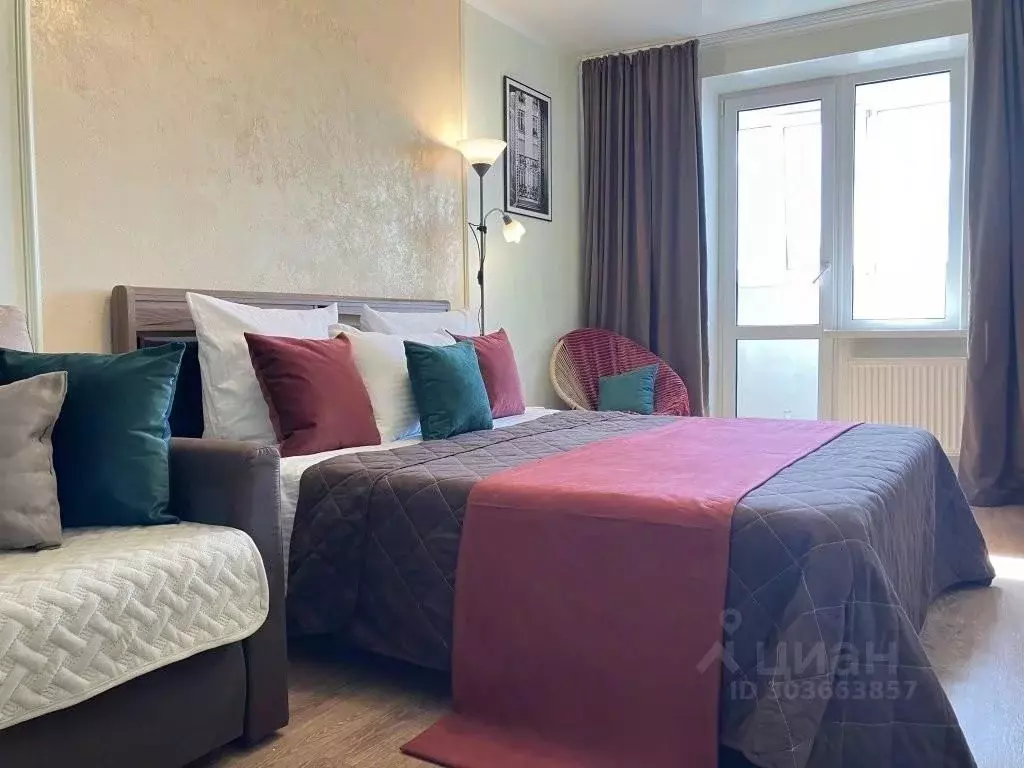 1-к кв. Челябинская область, Челябинск Солнечная ул., 13 (33.0 м) - Фото 1