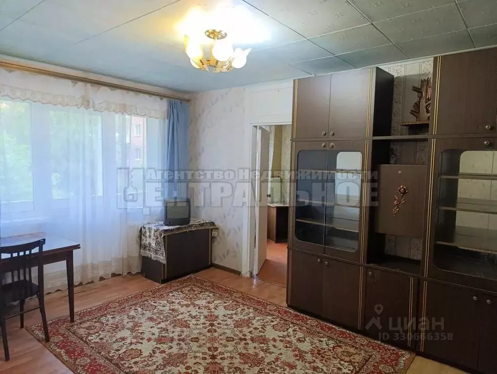 2-к кв. Смоленская область, Смоленск ул. Попова, 16 (44.3 м) - Фото 1