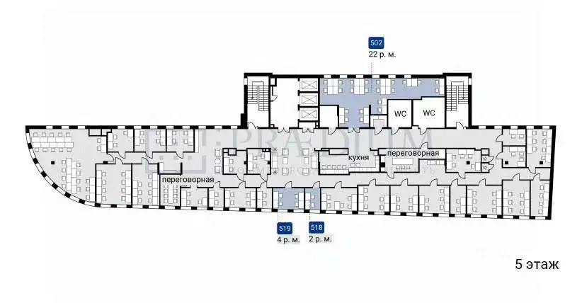 Офис в Москва Большая Садовая ул., 5к2 (30 м) - Фото 1