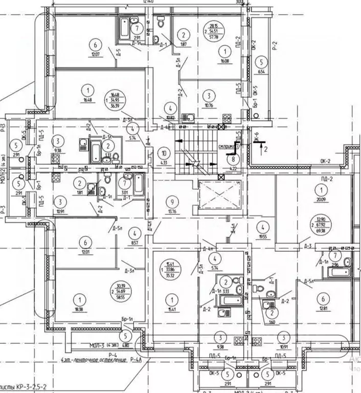 2-к кв. Марий Эл, Йошкар-Ола ул. Йывана Кырли, 43А (57.78 м) - Фото 2