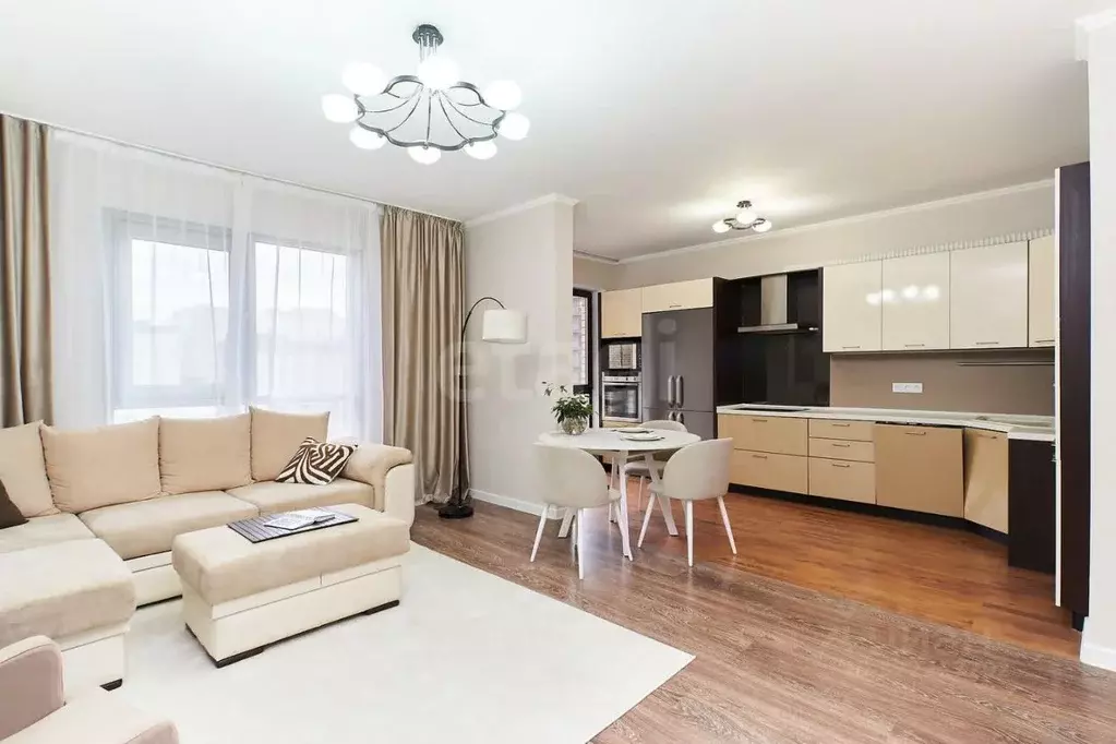 2-к кв. Тюменская область, Тюмень ул. Максима Горького, 68к1 (87.0 м) - Фото 2