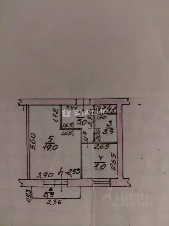 1-к кв. Башкортостан, Стерлитамак Патриотическая ул., 110 (36.5 м) - Фото 2