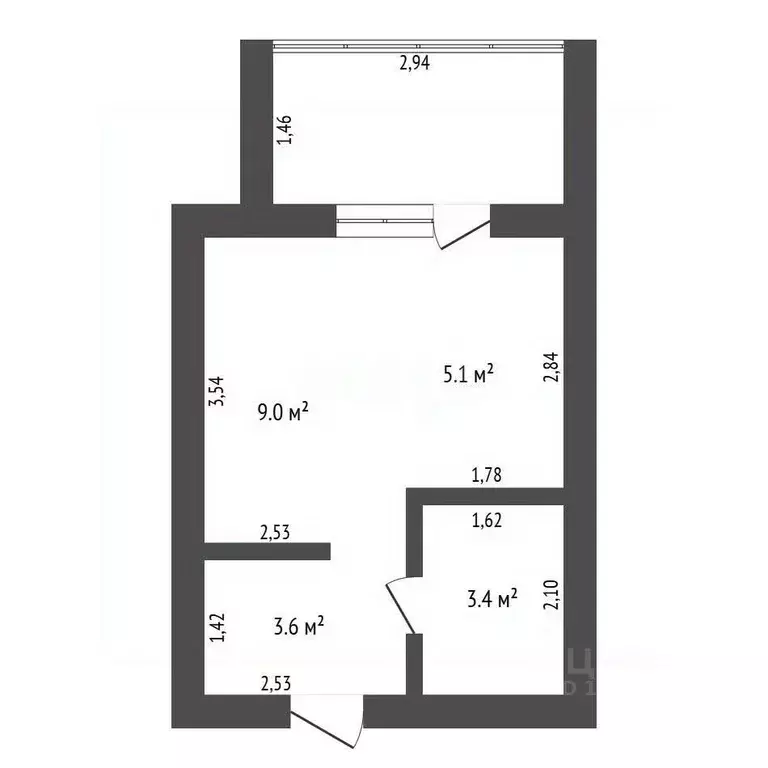 Студия Амурская область, Благовещенский район, с. Чигири ул. ... - Фото 2