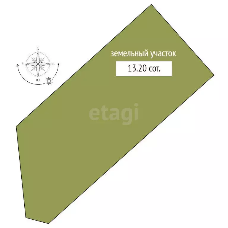 Участок в Двуречье, ТСН Светлое (13.2 м) - Фото 0