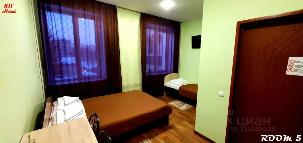 Комната Красноярский край, Шушенское пгт, 3-й мкр 8 (24.0 м) - Фото 1