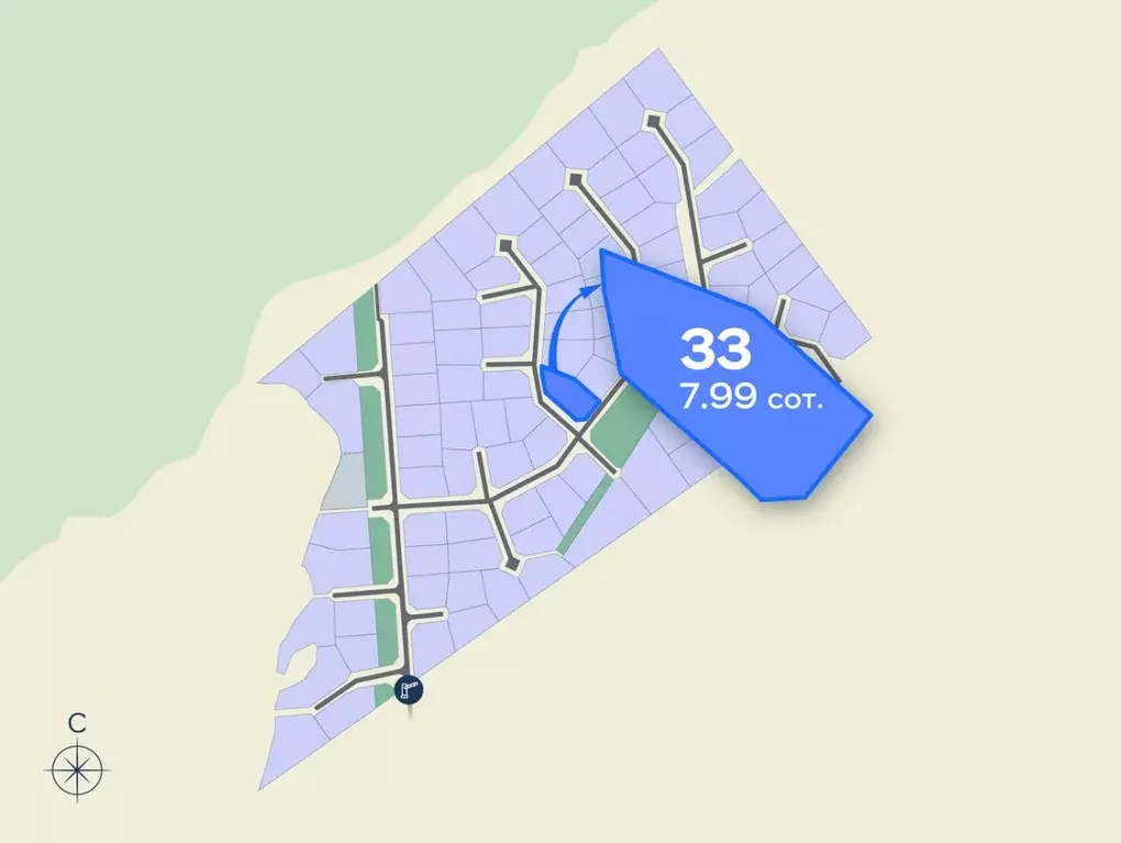 Участок в Ленинградская область, Всеволожский район, Лесколовское ... - Фото 2