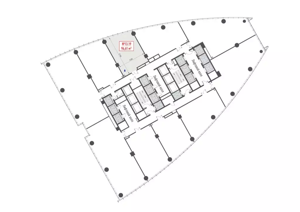 Офис (96.61 м) - Фото 2