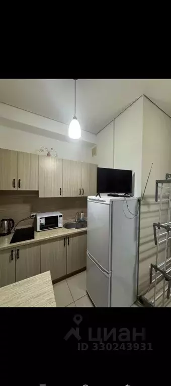 Студия Краснодарский край, Сочи Альпийская ул., 82Б (18.0 м) - Фото 1