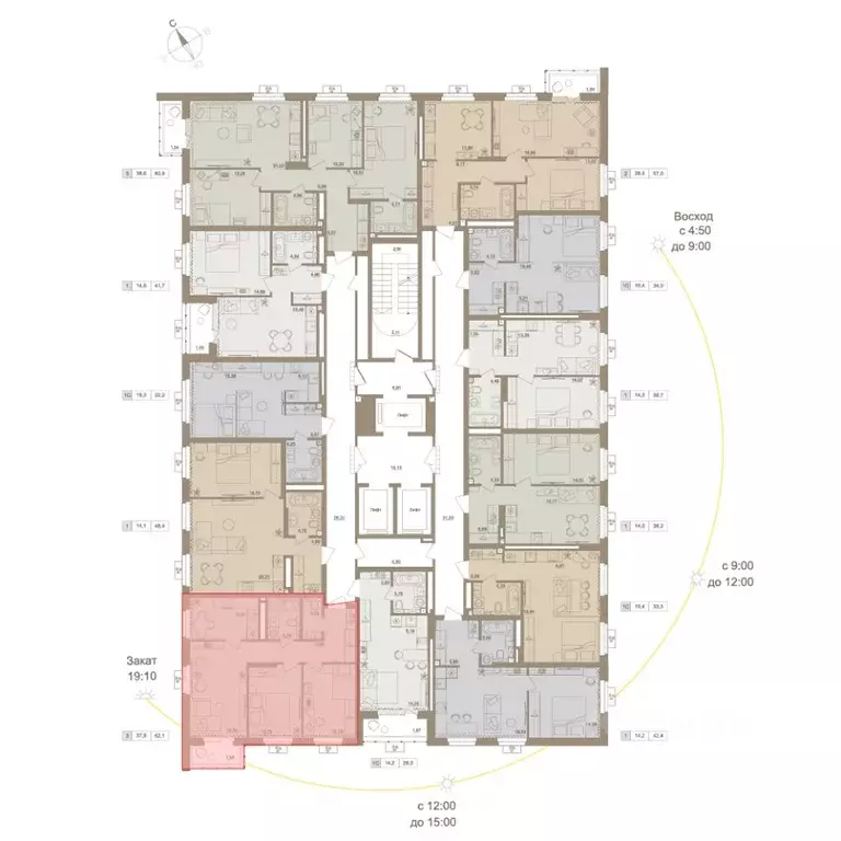3-к кв. Башкортостан, Уфа бул. Яркий (61.47 м) - Фото 1
