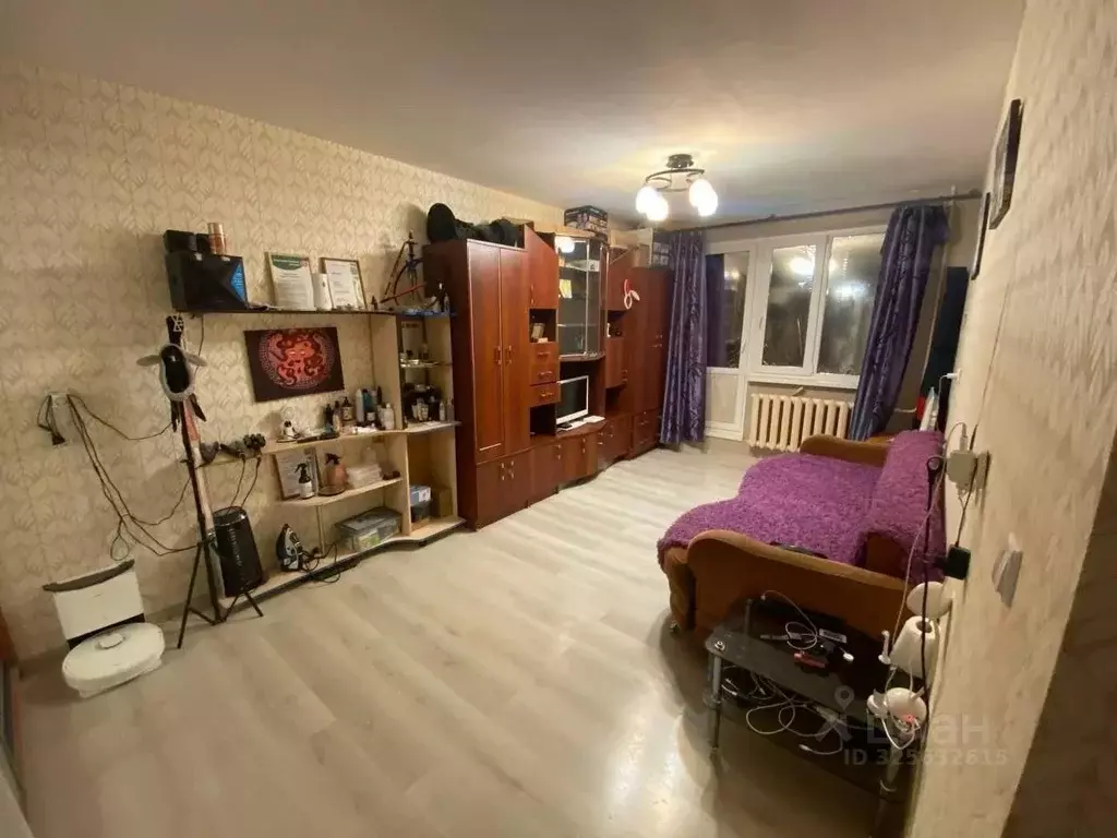 1-к кв. Ленинградская область, Тосненский район, Нурминское с/пос, д. ... - Фото 1