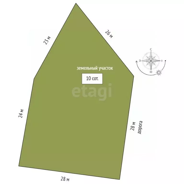 Участок в Севастополь Рябинушка СНТ, 183 (10.0 сот.) - Фото 2
