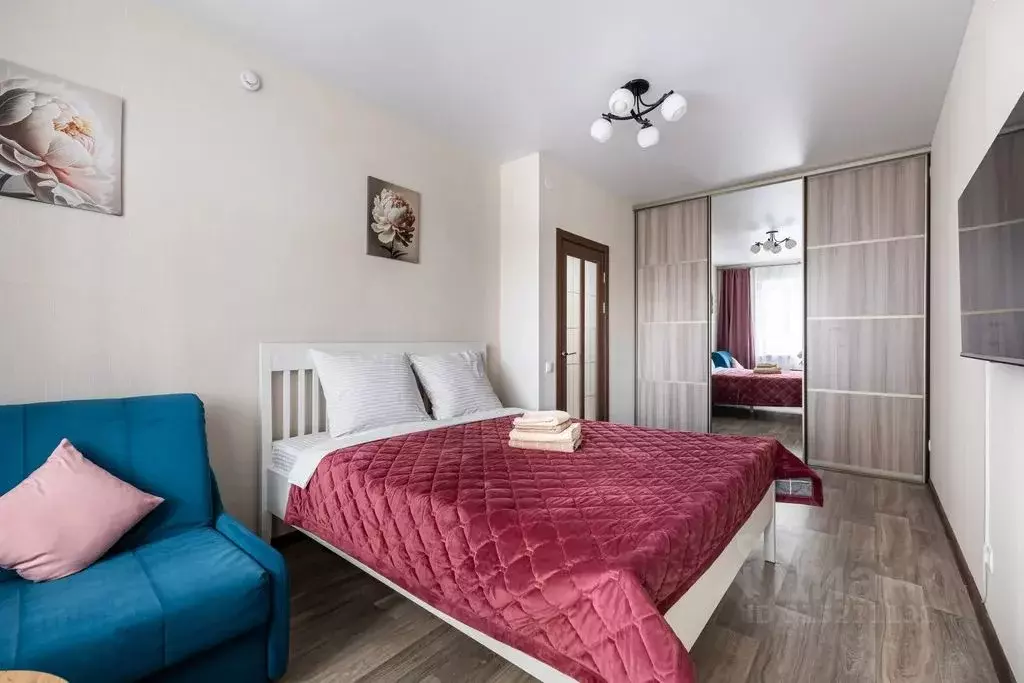 1-к кв. Татарстан, Казань проезд Созидателей, 9 (30.0 м) - Фото 1
