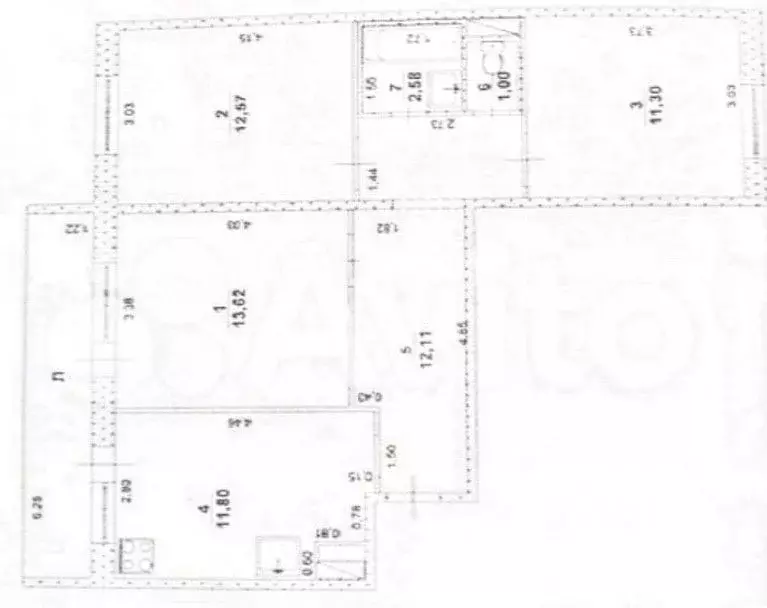 3-к кв. Ульяновская область, Ульяновск ул. Шигаева, 19 (65.81 м) - Фото 1