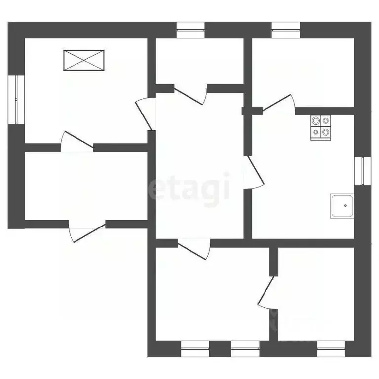 Дом в Ростовская область, Неклиновский район, с. Покровское ул. ... - Фото 2