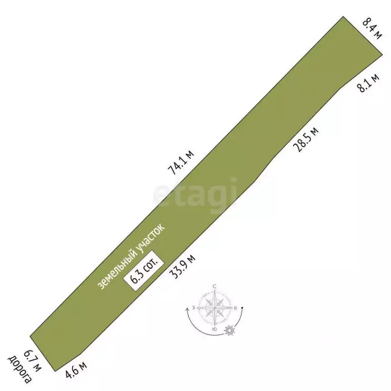 Участок в Крым, Феодосия Ветеран СТ,  (6.34 сот.) - Фото 1