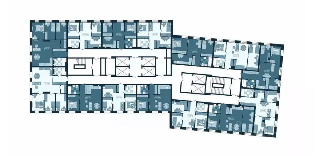 2-к кв. Приморский край, Владивосток ул. Борисенко, 100Кс1 (40.79 м) - Фото 2