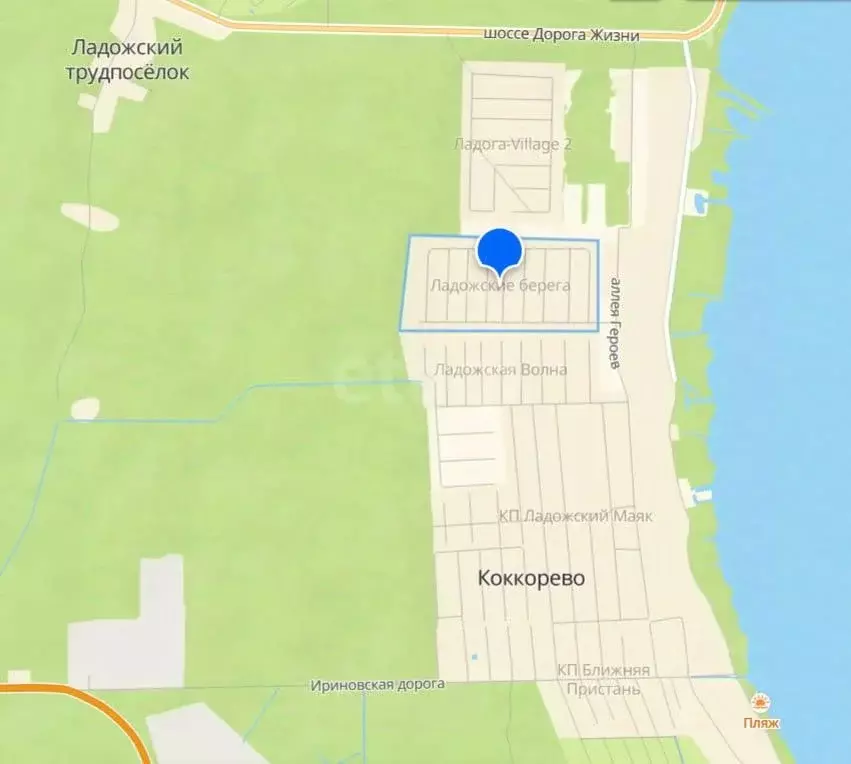 Участок в Ленинградская область, Всеволожский район, Рахьинское ... - Фото 1