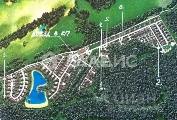 Участок в Нижегородская область, Бор муниципальный округ, д. Княжево  ... - Фото 1