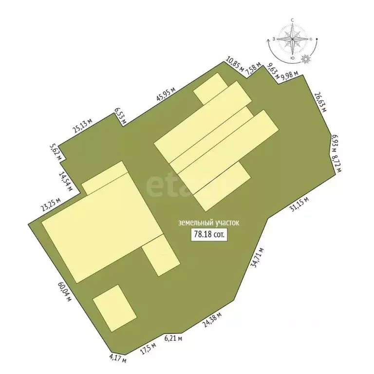 Склад в Амурская область, Архара пгт  (10977 м) - Фото 2