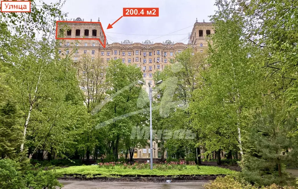 4-комнатная квартира: Москва, Ломоносовский проспект, 14 (200.4 м) - Фото 1