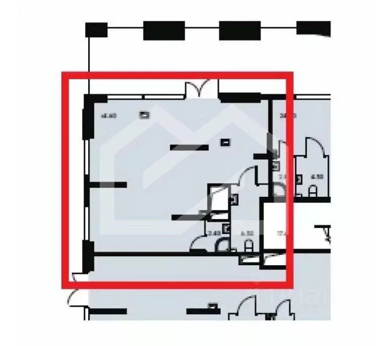 Помещение свободного назначения в Москва Сигнальный проезд, 12 (71 м) - Фото 2