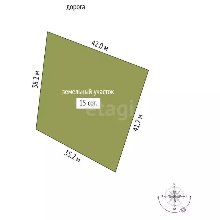 Участок в Крым, Ялта муниципальный округ, Гаспра пгт ш. ... - Фото 2