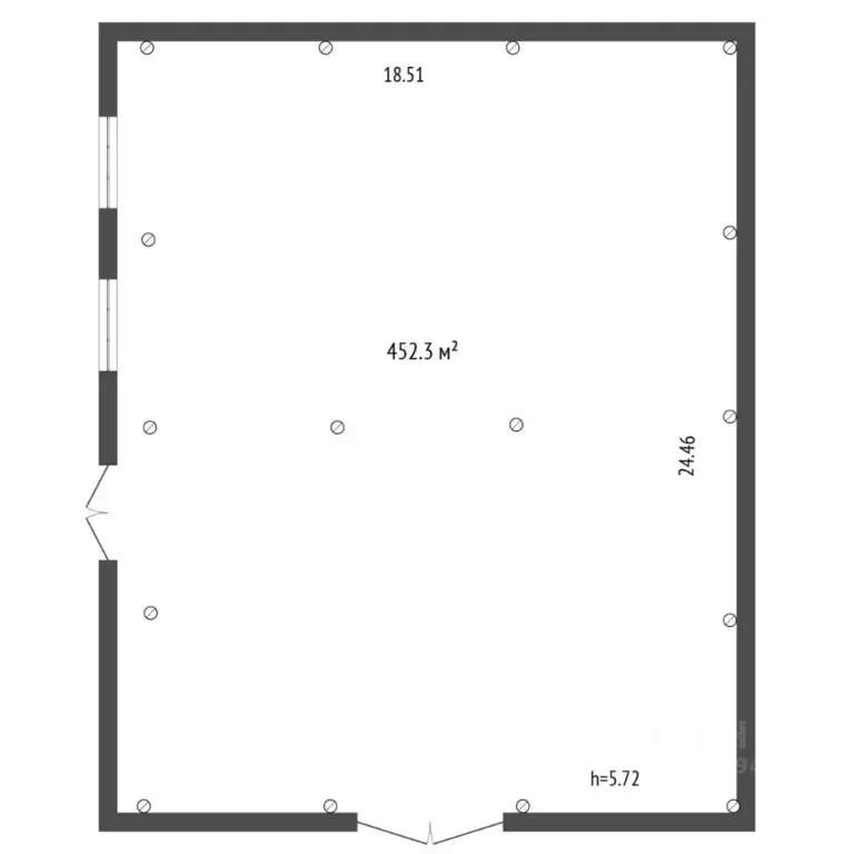 Склад в Тюменская область, Тюмень Авторемонтная ул., 49С1 (449 м) - Фото 2