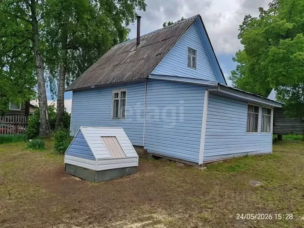 Дом в Вологодская область, Вашкинский муниципальный округ, д. Грикшино ... - Фото 1