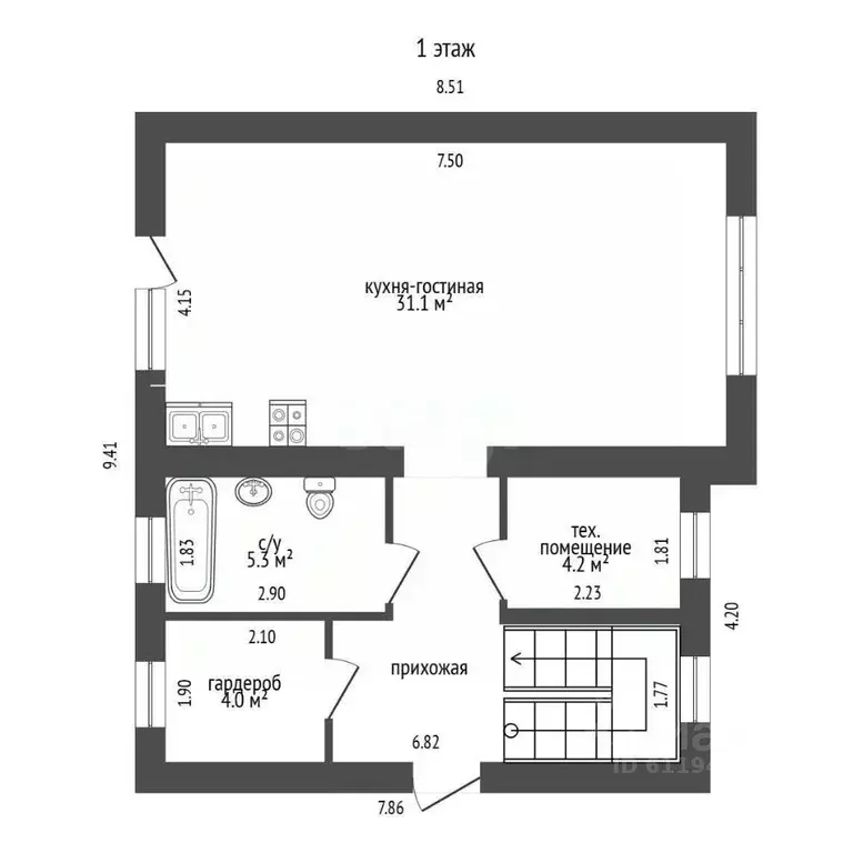 Дом в Мордовия, Саранск городской округ, Николаевка рп ул. Бобкова ... - Фото 2