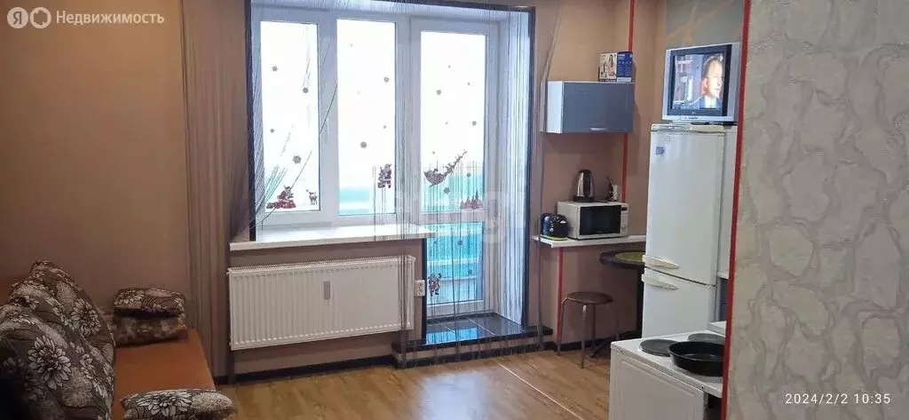 Квартира-студия: Сыктывкар, Октябрьский проспект, 216 (21.7 м) - Фото 1