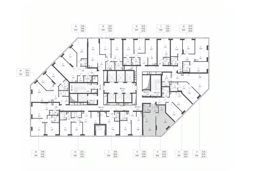 1-к кв. Москва 3-й Силикатный проезд, 10С26 (54.35 м) - Фото 0