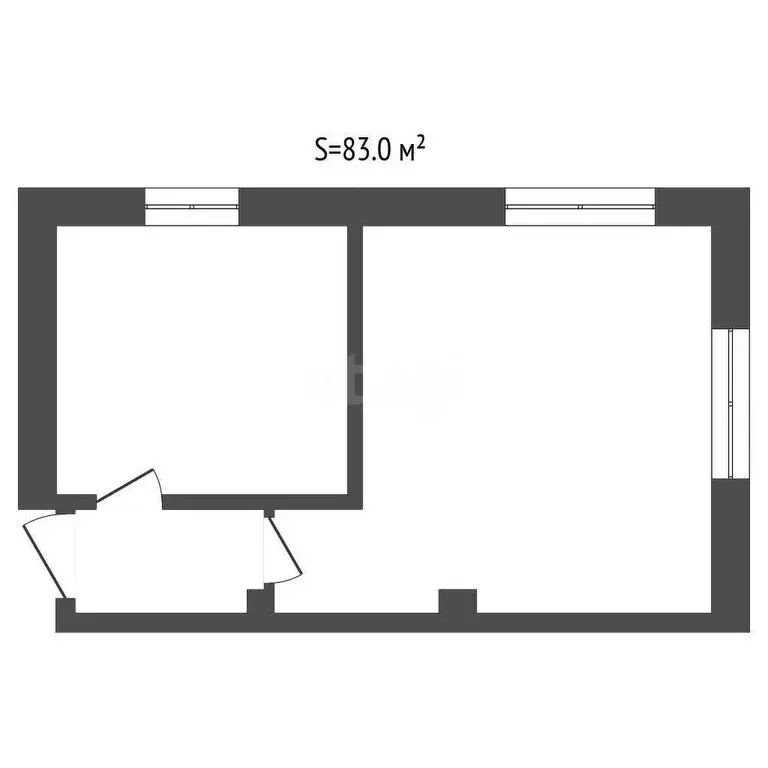 Помещение свободного назначения (85 м) - Фото 1