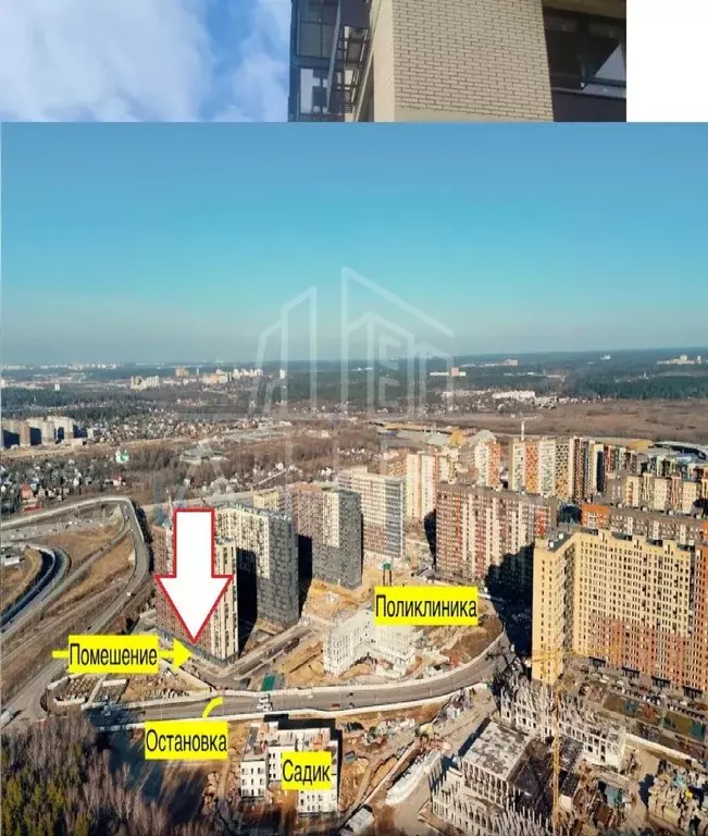 Торговая площадь в Московская область, Люберцы городской округ, Мирный ... - Фото 1