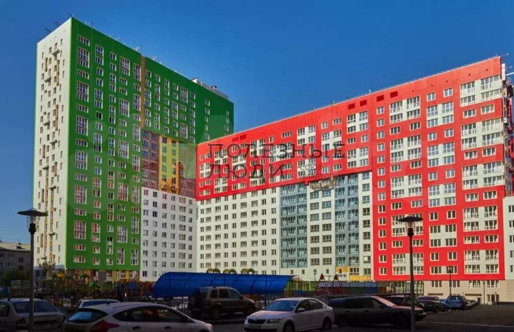 Квартира-студия, 42 м, 3/16 эт. - Фото 1