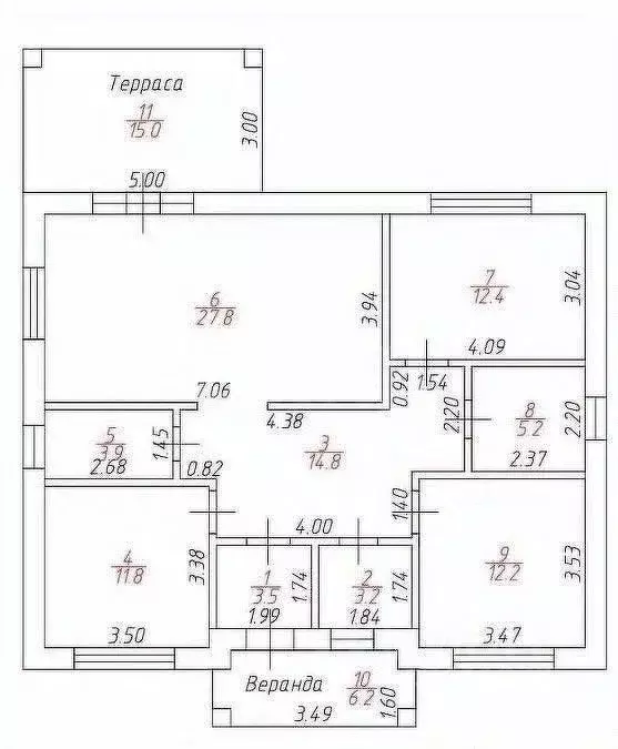 Дом в Белгородская область, Белгородский район, с. Стрелецкое, ... - Фото 2